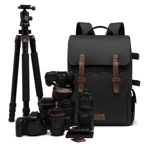 Multifunctional Camera Backpack for SLR/DSLR Cameras (and 15.6" Laptop)